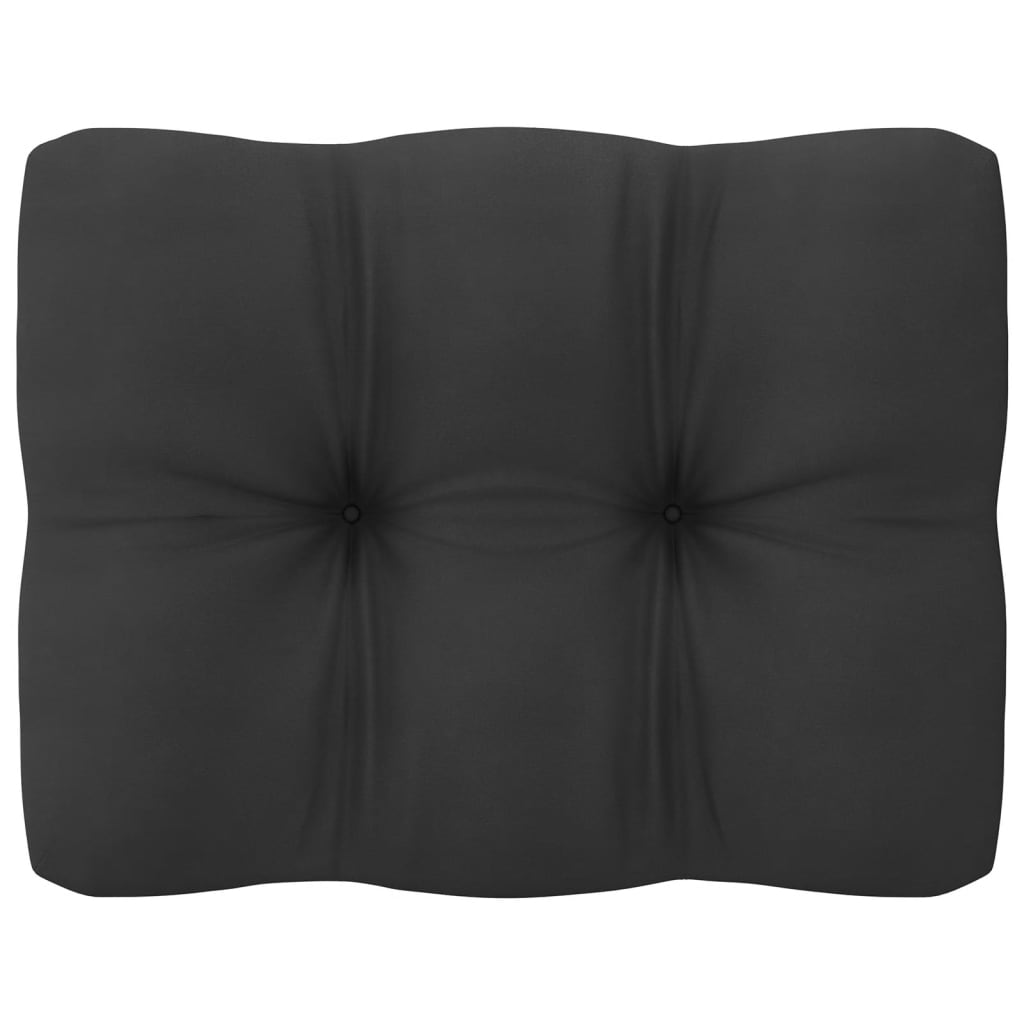 Salon de jardin 9 pcs avec coussins Bois de pin massif