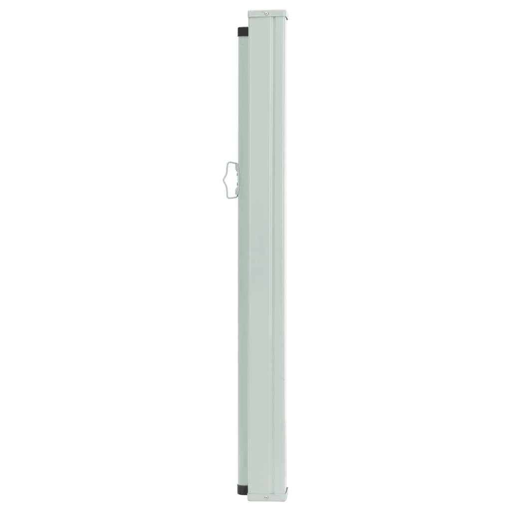 Auvent latéral rétractable de patio 117x500 cm Crème