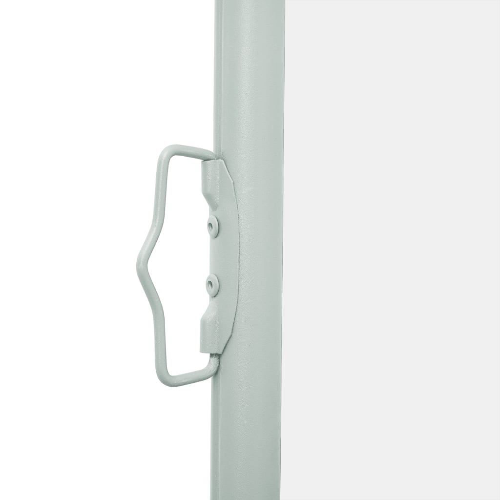 Auvent latéral rétractable de patio 117x500 cm Crème