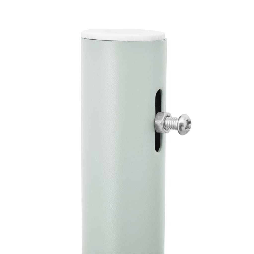 Auvent latéral rétractable de patio 117x500 cm Crème