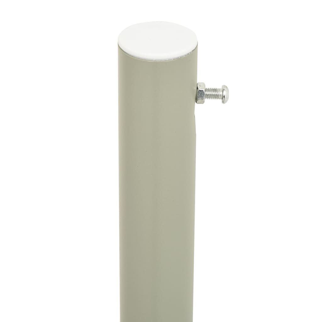 Auvent latéral rétractable de patio 160x500 cm Bleu