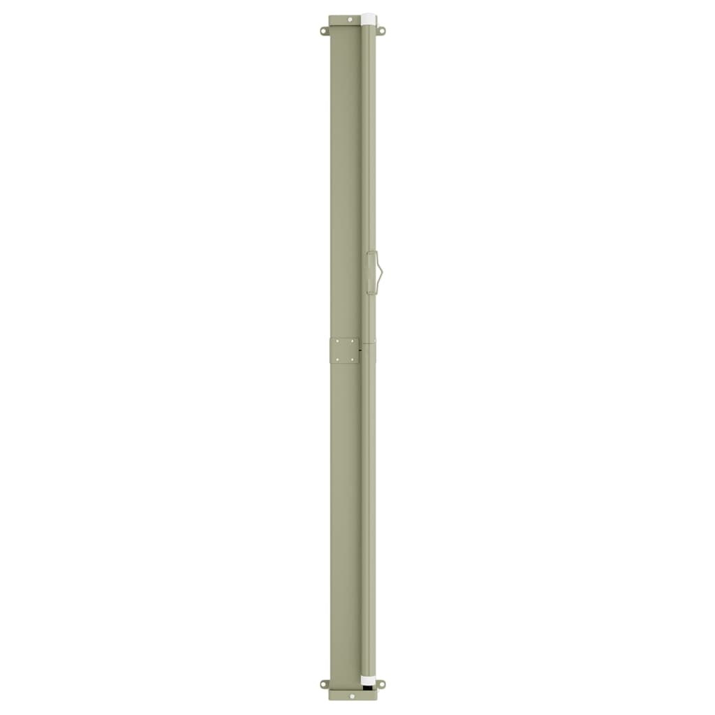 Auvent latéral rétractable de patio 160x500 cm Bleu