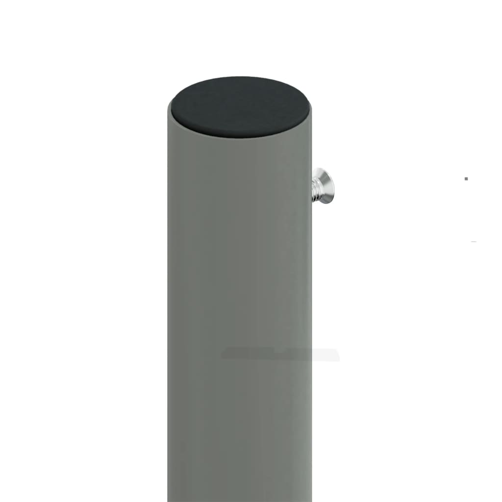 Auvent latéral rétractable Noir 180x600 cm