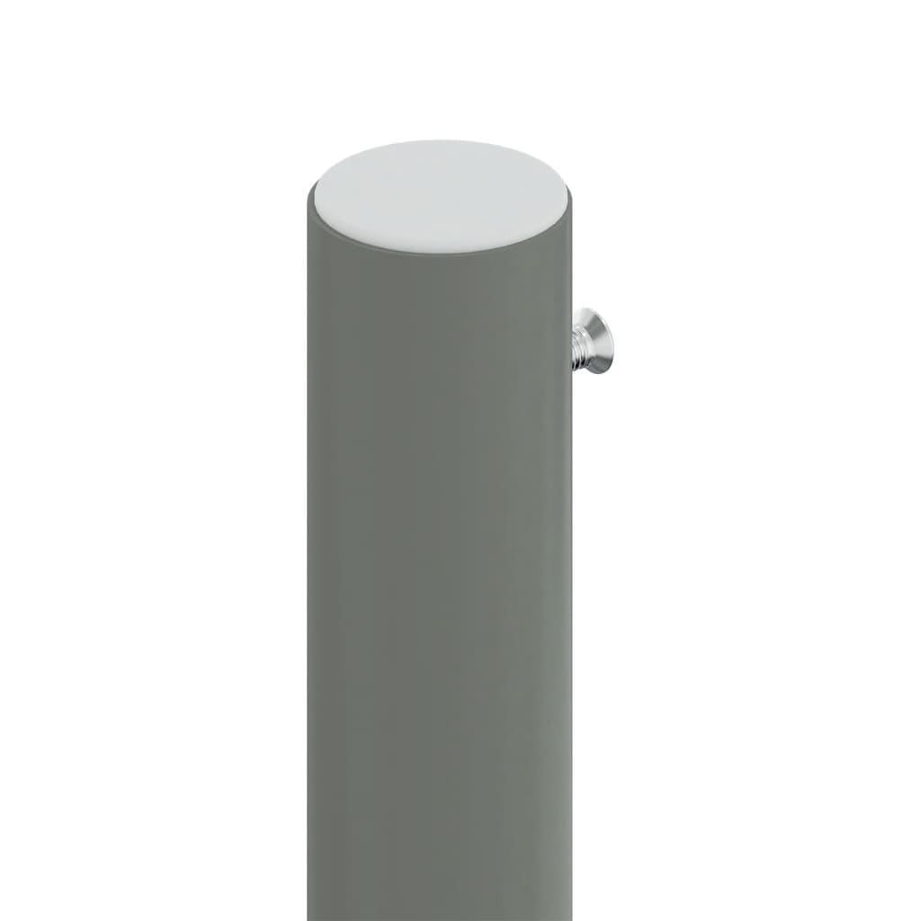 Auvent latéral rétractable Rouge 180x600 cm