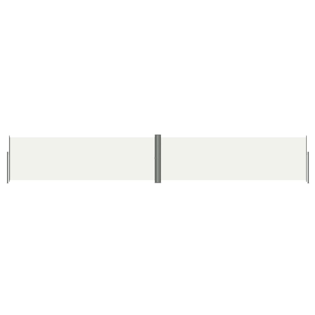 Auvent latéral rétractable Crème 160x1000 cm