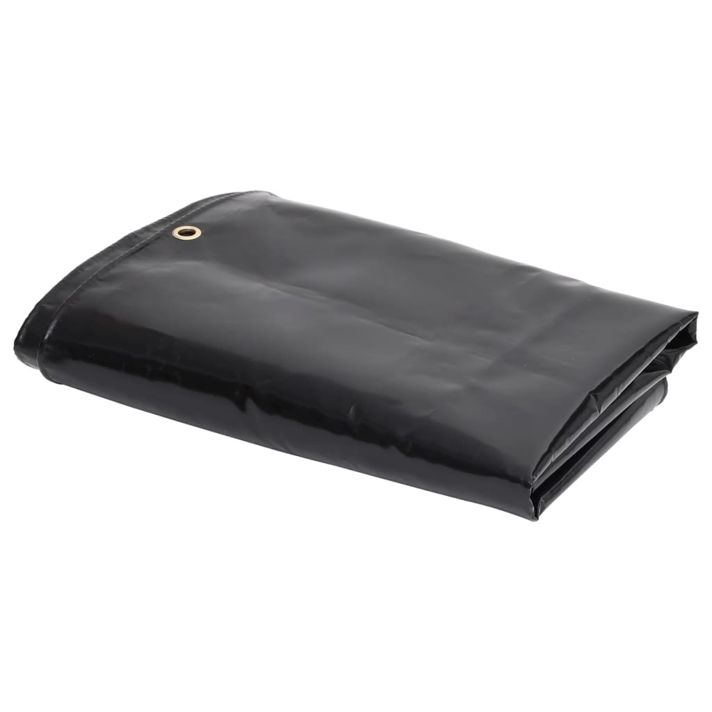 Bâche de protection 650 g/m² 3x3 m Noir