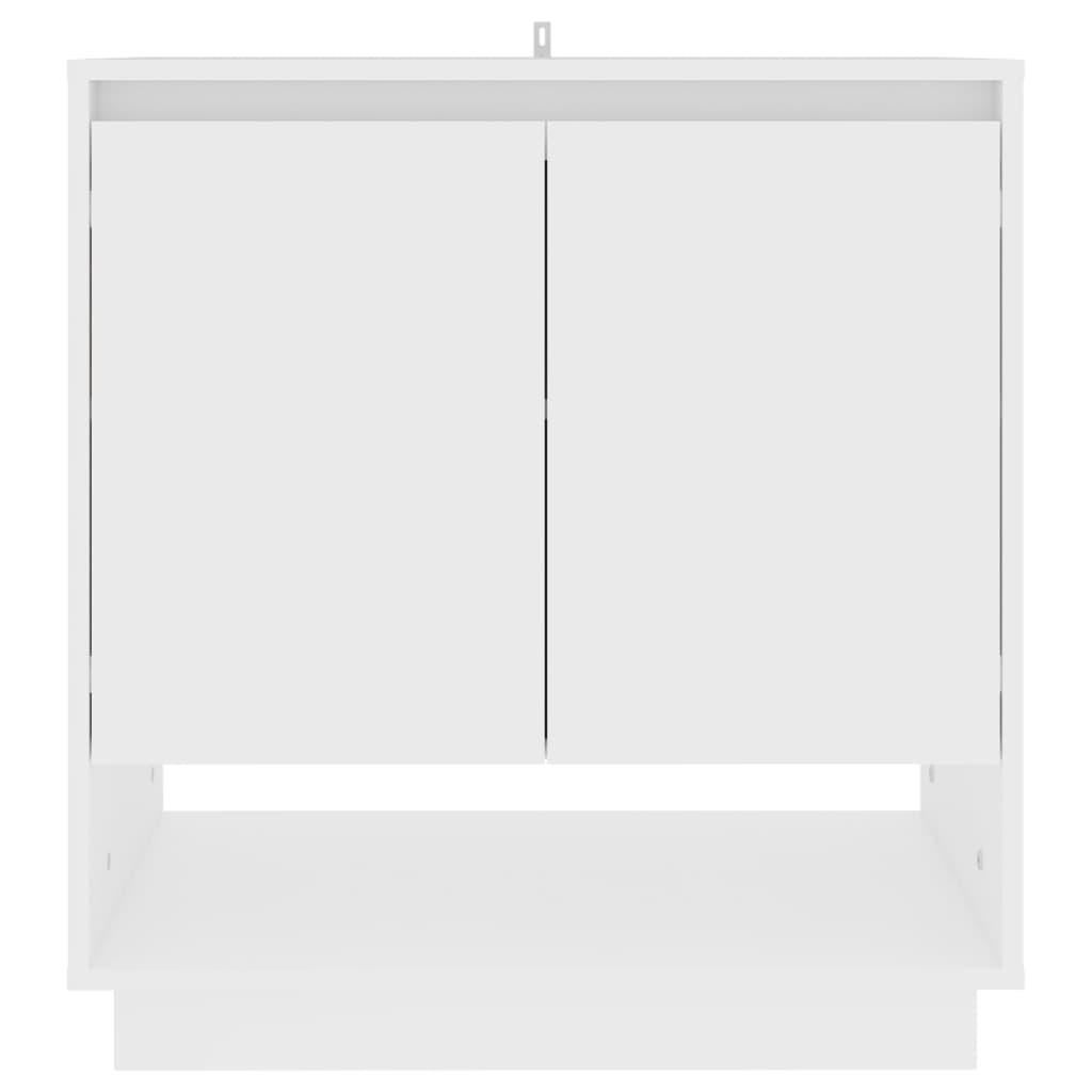 Buffet Blanc 70x41x75 cm Aggloméré