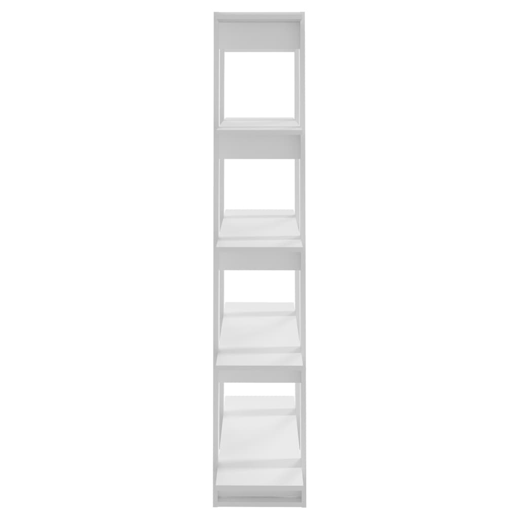 Bibliothèque/Séparateur de pièce Blanc 100x30x160 cm