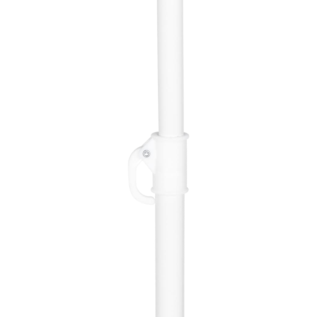 Parasol de plage avec parois latérales Anthracite 215 cm