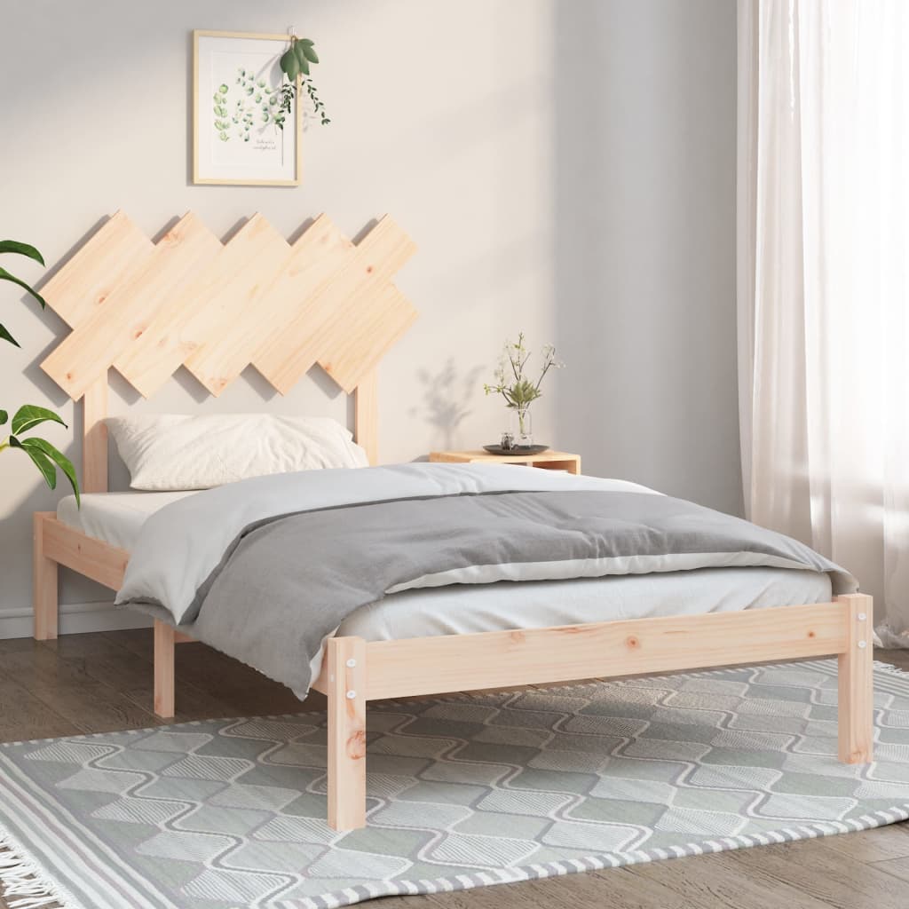 Cadre de lit 100x200 cm Bois massif