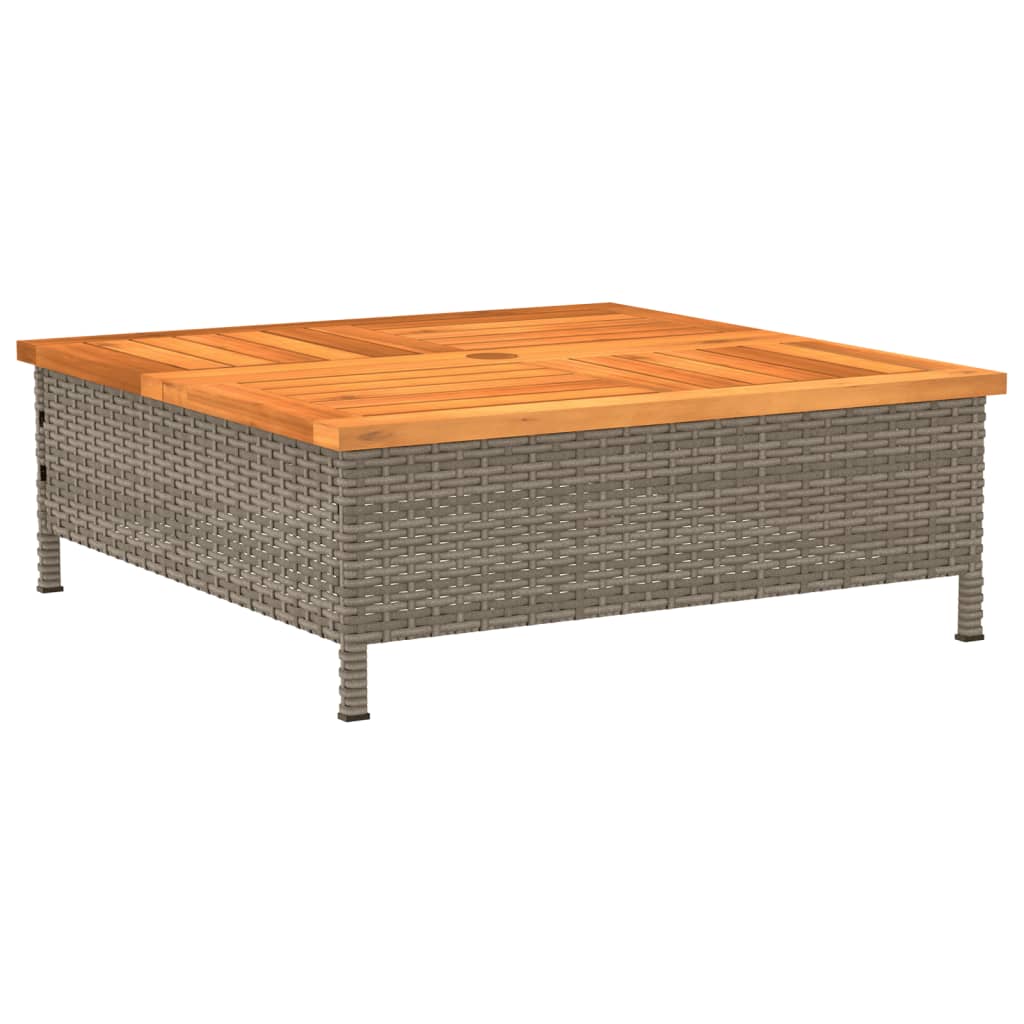 Couvercle de base de parasol gris 70x70x25 cm