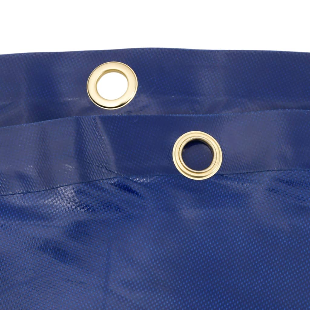 Bâche bleu 5x5 m 600 g/m²