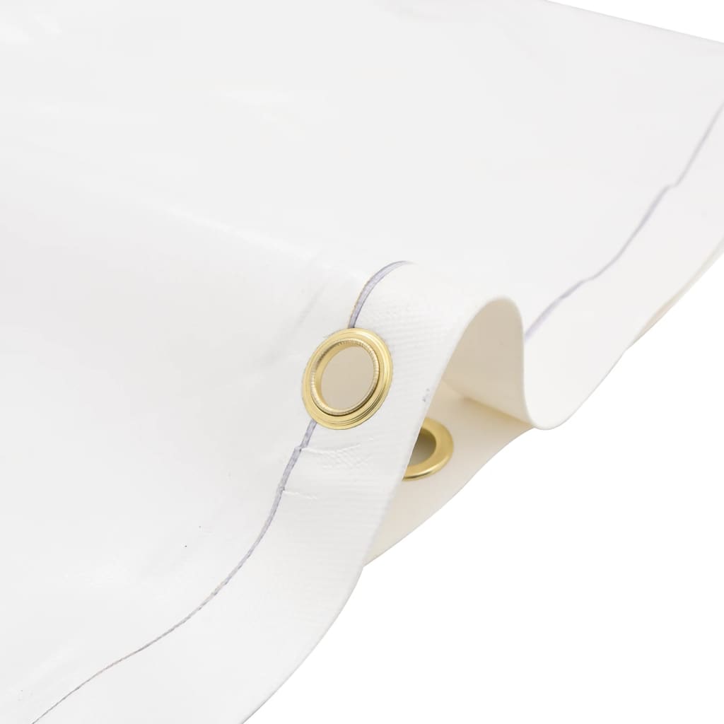 Bâche blanc 5x6 m 600 g/m²
