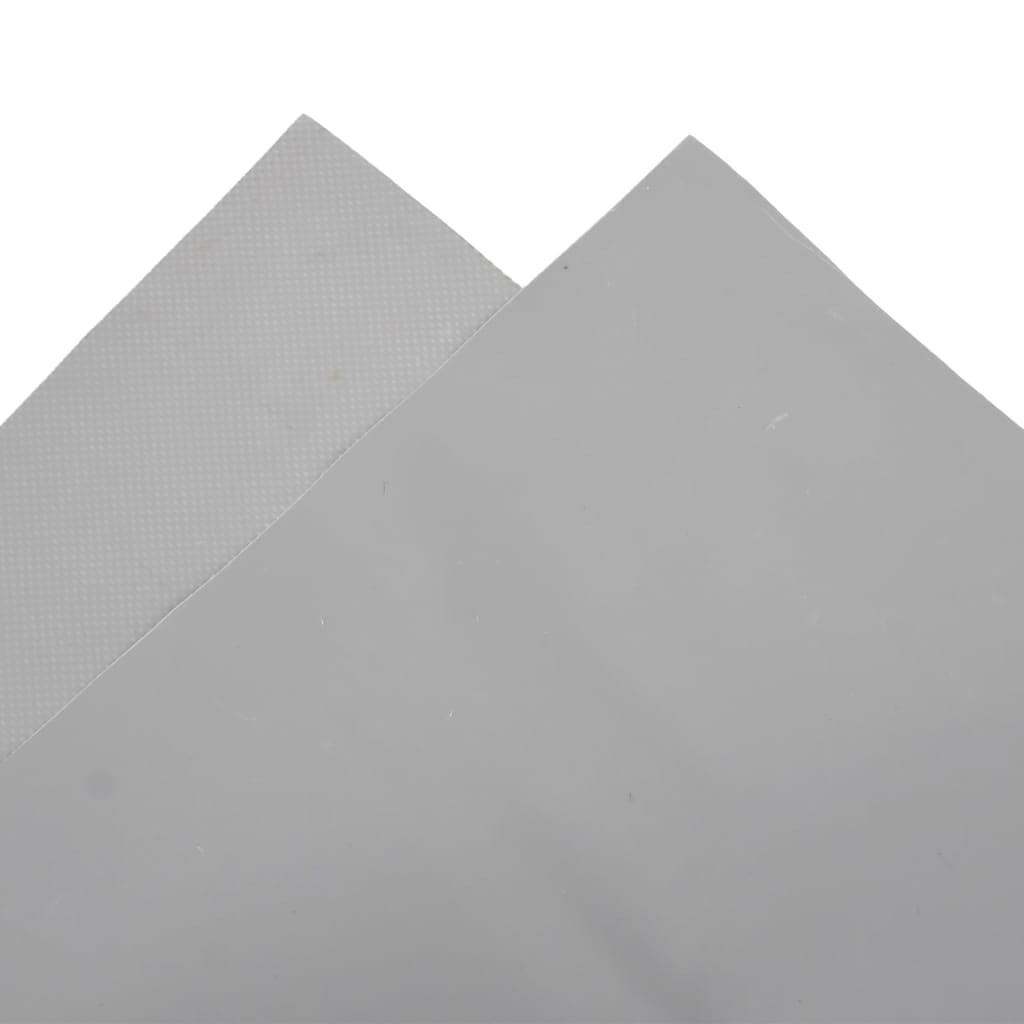 Bâche gris 1,5x10 m 600 g/m²