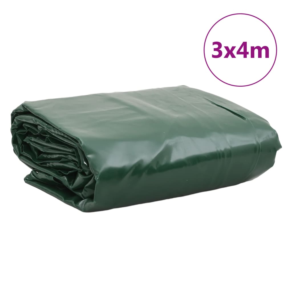 Bâche vert 3x4 m 600 g/m²