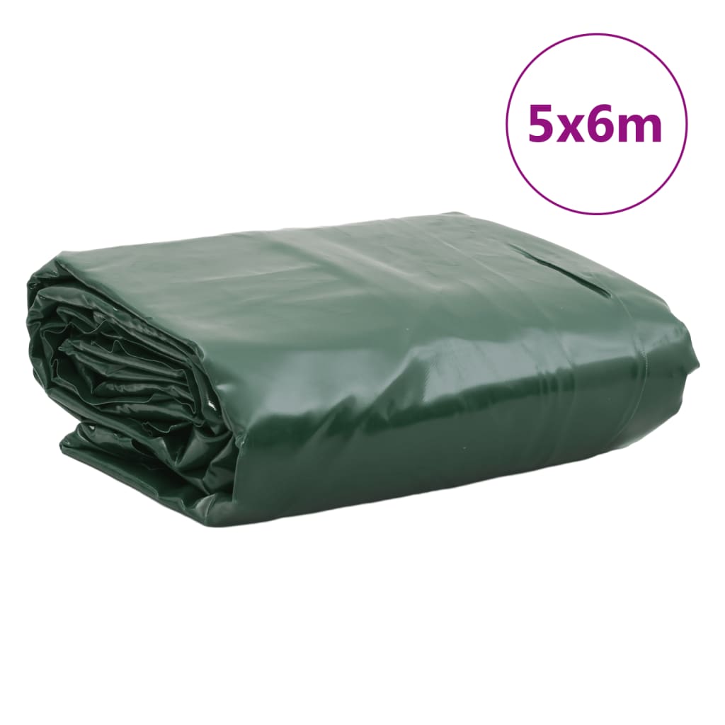 Bâche vert 5x6 m 600 g/m²