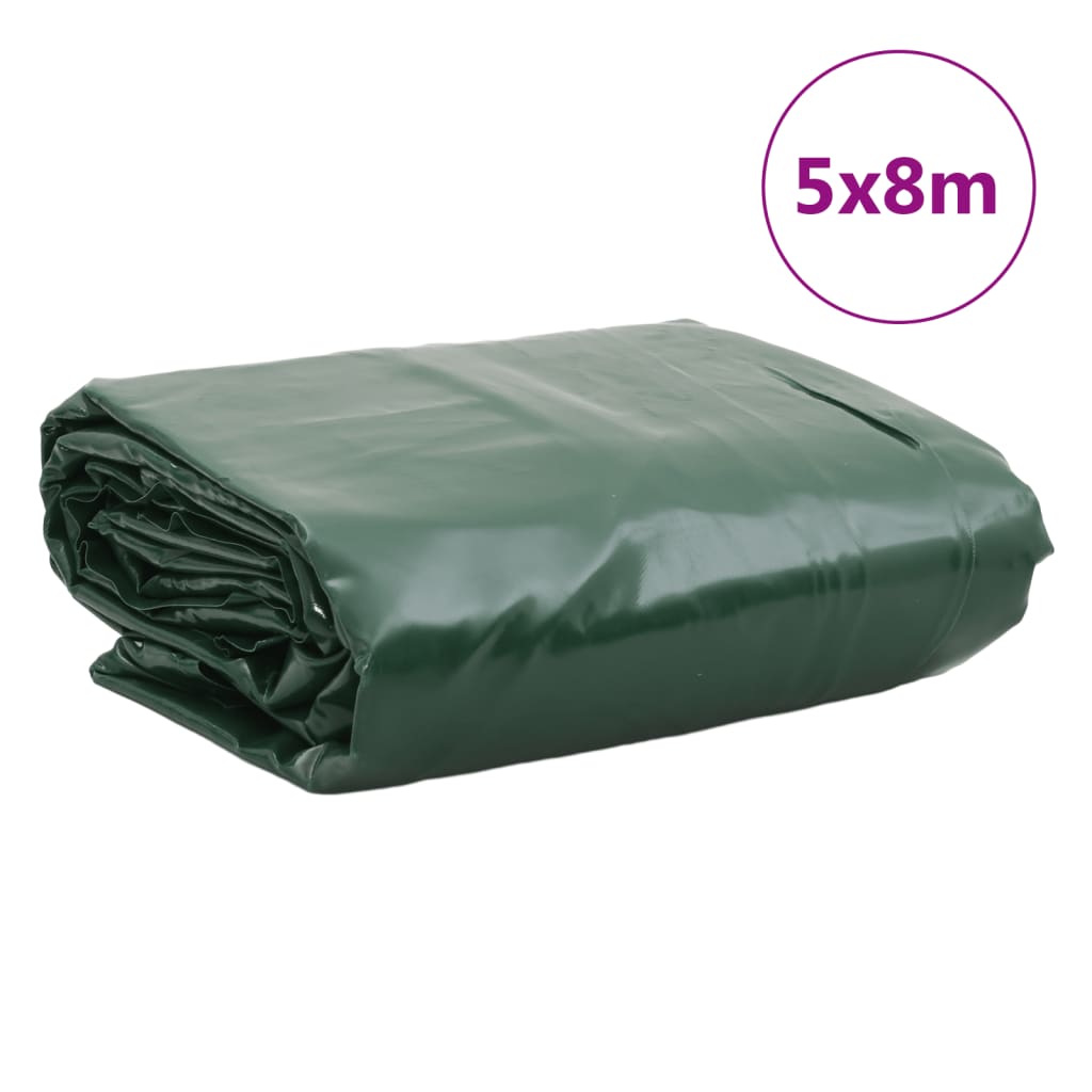 Bâche vert 5x8 m 600 g/m²